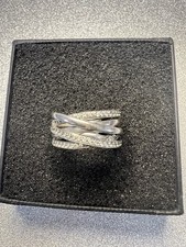 Pandora Silver Band Ring Size 56