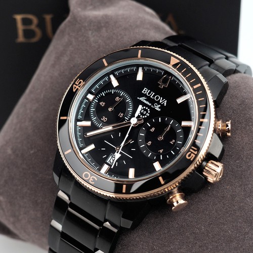 Bulova marine star 45mm black - bulova,