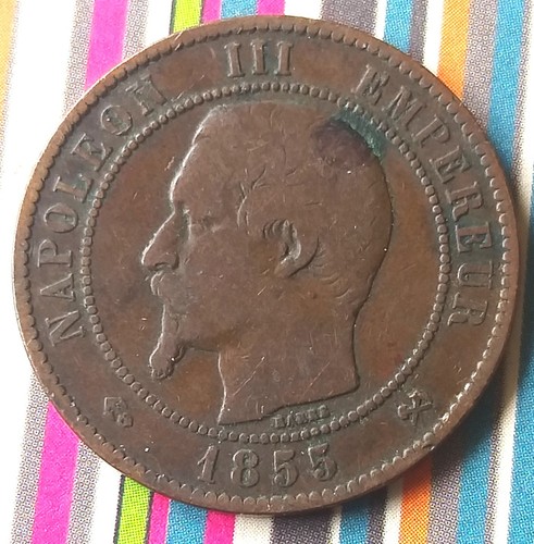 1855b france centimes - 1855b,