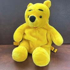 Teddy bear backpack yellow