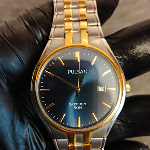 Pulsar sapphire quartz - sapphire, blue