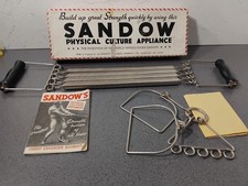 Eugen Sandow - Sandow Physical Culture Appliance - Chest Expander Boxed 