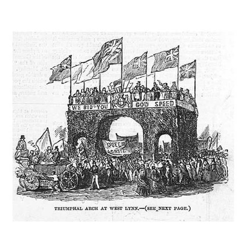 Kings lynn triumphal arch - lynn, in