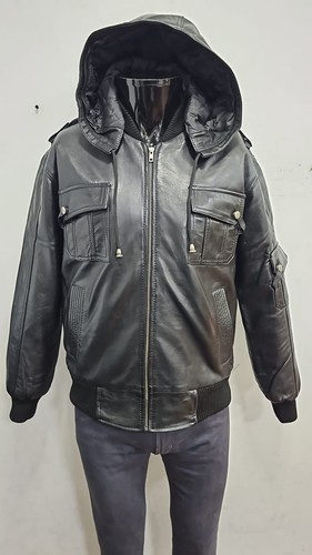 Men pilot black new bomber - men's,
