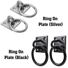 Ring on Plate Tie Rings STRONG