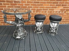 INSPIRED BY: PREDATOR Table & Bar Stools Metal Art Productions Sculpture