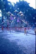 35mm Slide 1993 India Childrens Playground slides swing