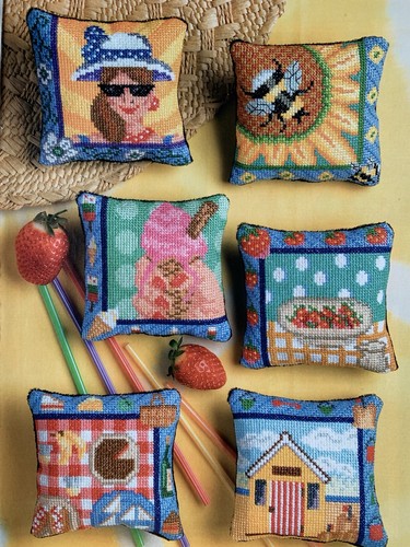 Glory days summer pincushions - glory,