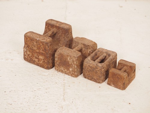 Set vintage cast iron - vintage,
