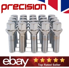 20 Wheel Nuts To Fit 15mm Spacers For Skoda Octavia with Aftermarket Alloys