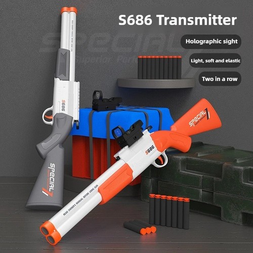 Soft bullet toy - soft, gun