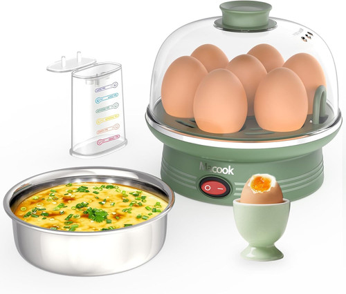 Egg cooker stainless steel - egg,