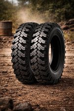 2x 600 - 16 Land Rover Tyre