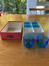 Iittala / Nuutajarvi Notsjo Finnish Shot glasses designed by Kaj Franck