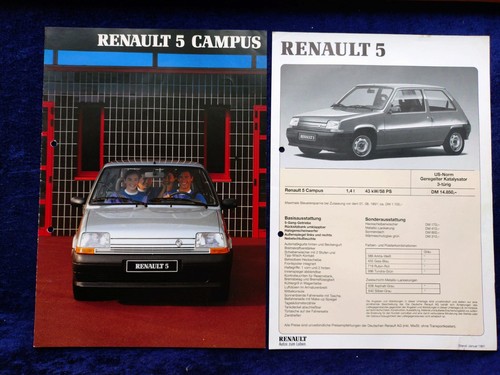 Renault campus brochure - renault, 5