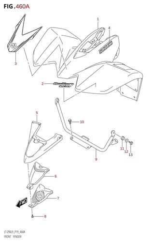 Suzuki genuine atv cushion - genuine,