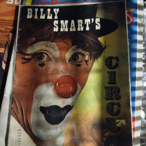Collection vint circus - of,