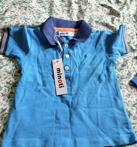Minoti boys blue polo - boys,