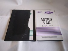 Chevolet Astro Van Owners Manual 1990