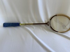 Vintage Rare Slazenger Wooden Badminton Racket 