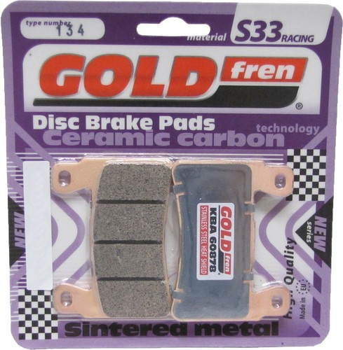 Goldfren s33 brake pads front - goldfren,