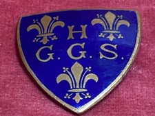 Vintage H G G S Blue Enamel