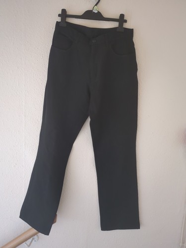Men black petroleum trousers - black,