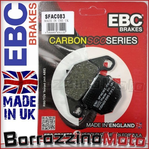 Brake pads anterior ebc carbon - brake,