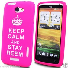Pink Soft Gel HTC ONE X Cover