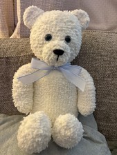 Hand knitted teddy bears with