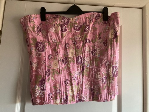 Ladies pink satin oriental - ladies,