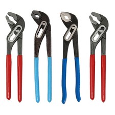 Adjustable Pump Plier 7" - 12" Plumber Pipe Wrench Soft Grip Waterpump