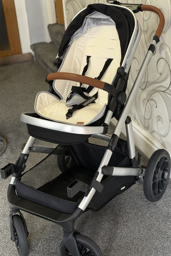 Halo double pushchair black - halo,