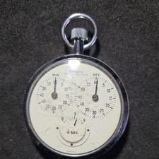 Vintage chrome Junghans process time meter Stopwatch W/O ref4299