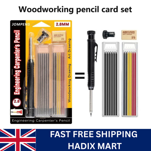 Solid carpenter pencil - carpenter,