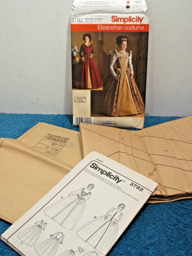 Simplicity 3782 elizabethan - 3782,