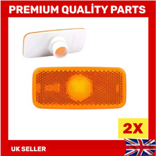 2X FOR FORD TRANSIT MK6 MK7 SIDE MARKER LIGHT LAMP LENS JUMBO 1671689 2000-2013