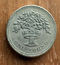 1992 Circulated One Pound £1