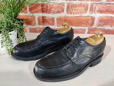 RAVEL BLACK SMART SHOES UK 7 EU 41 LEATHER FORMAL DERBY MENS WORK WEDDING PROM