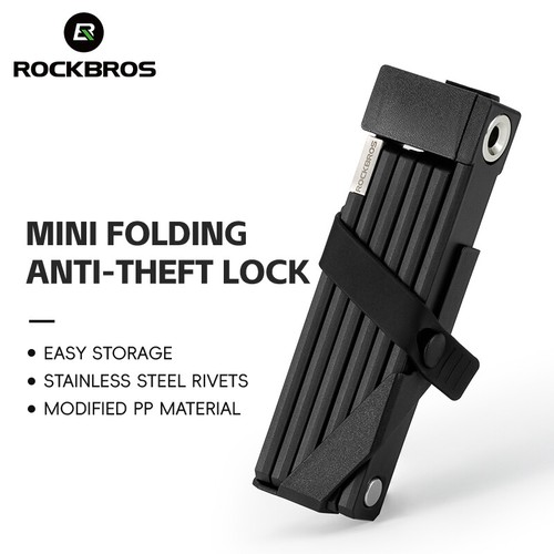 Rockbros folding bike - bike, lock