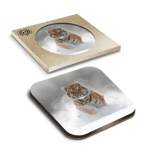 Boxed square coasters - 1, x