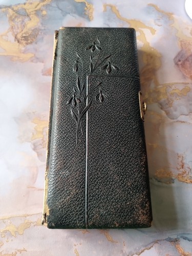 Antique leather photo - leather,