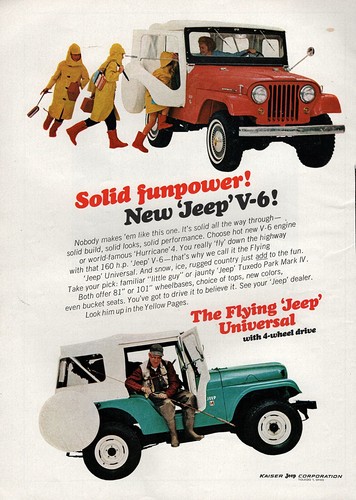 1966 jeep tuxedo park - cj-5,