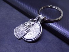 British Coin Keyrings Lucky