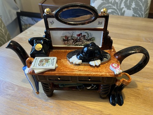 Tony carter equestrian teapot - tony,