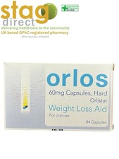 Orlos 60 mg | 84 Capsules | Weight Loss Aid | UK Pharmacy Slim