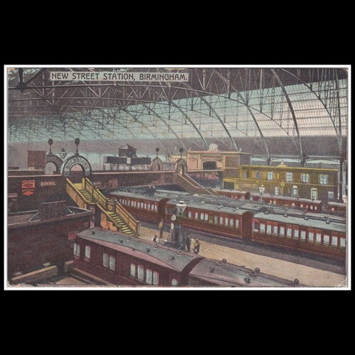 New street station - street,