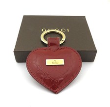 Gucci Red Patent Leather Heart