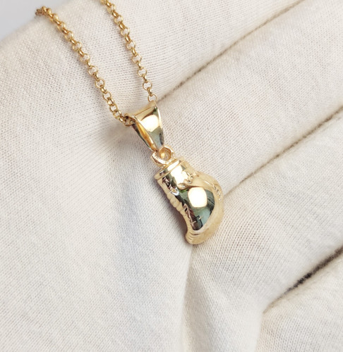 Boxing glove necklace men - boxing,