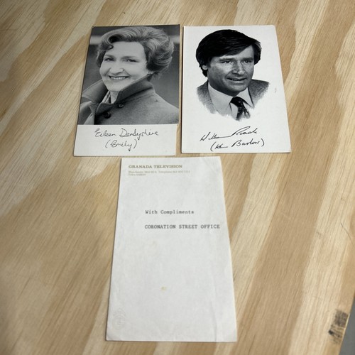 Coronation street signed - coronation,